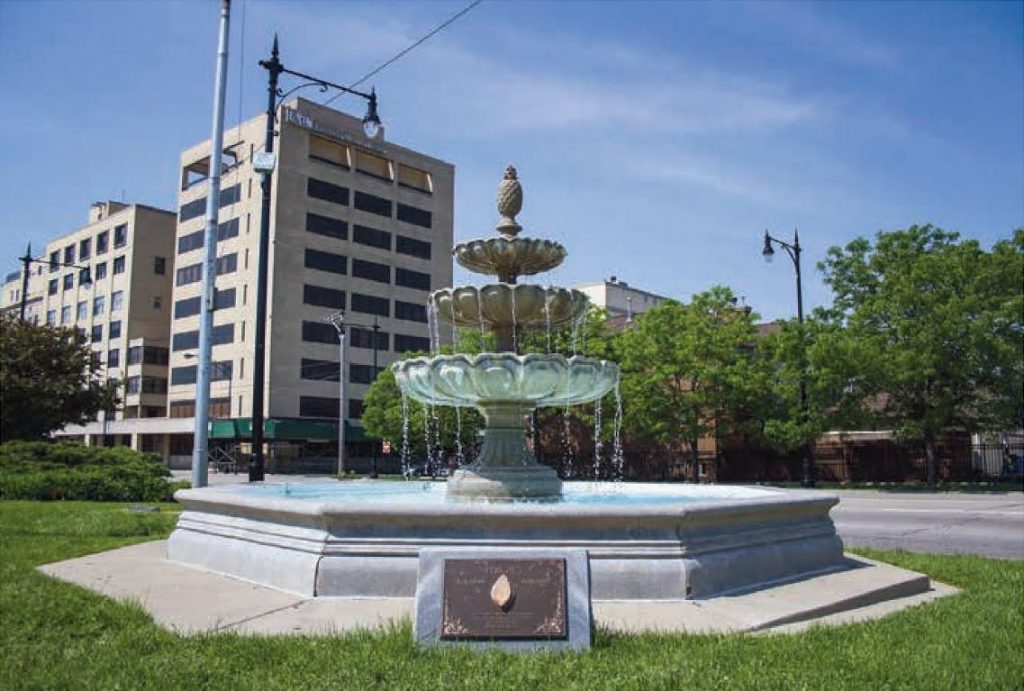 Peaches Memorial Fountain